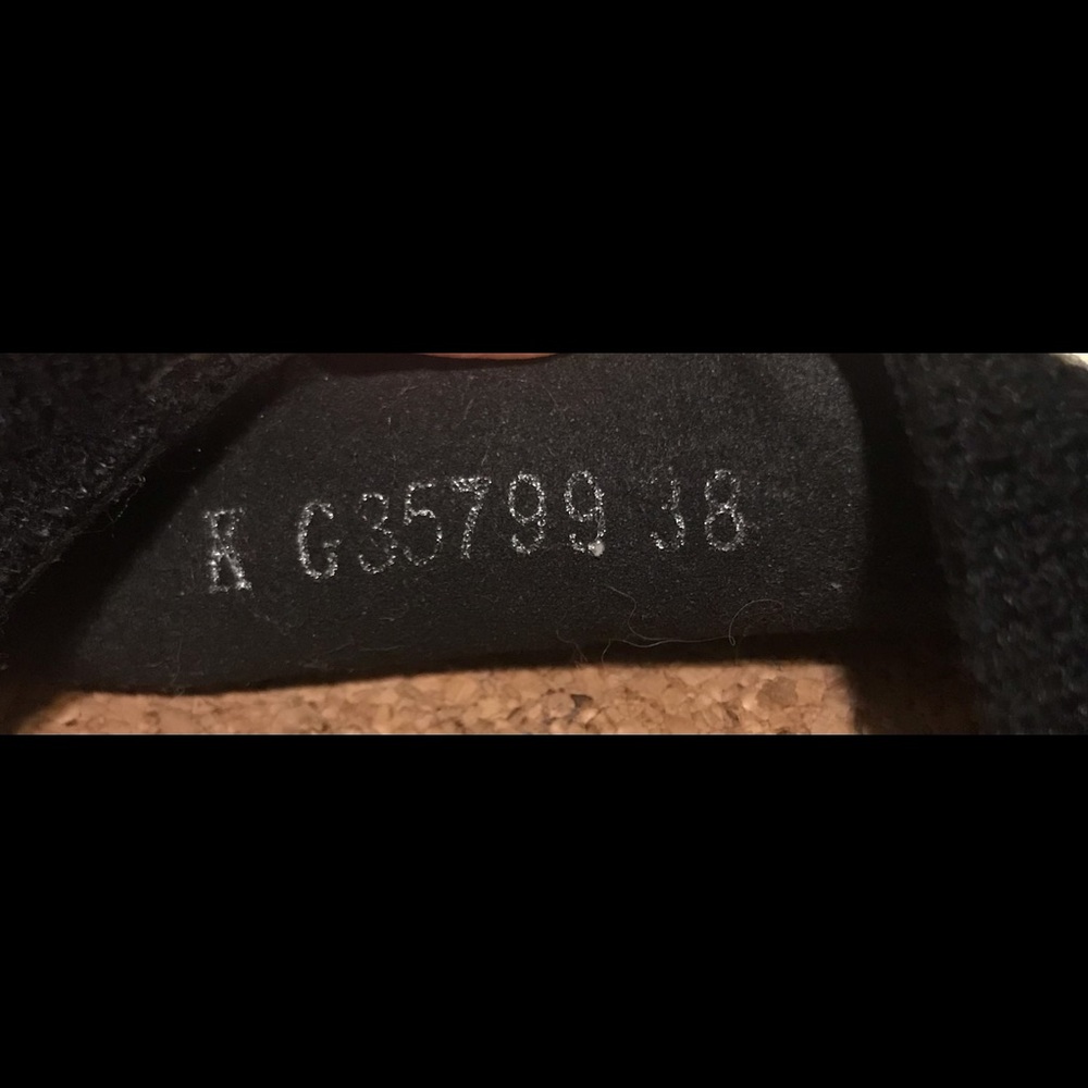 Chanel lovely slides Interlocking CC Logo  Patent leather and tweed❤️cork mules. - Picture 5 of 16